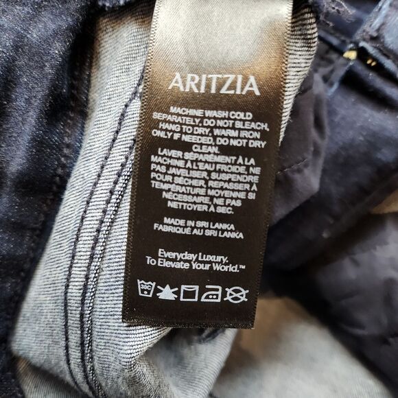 Aritzia Ten Jeans - Motive Ankle skinny jeans Size 25 - Dark Wash High Rise - Picture 6 of 15